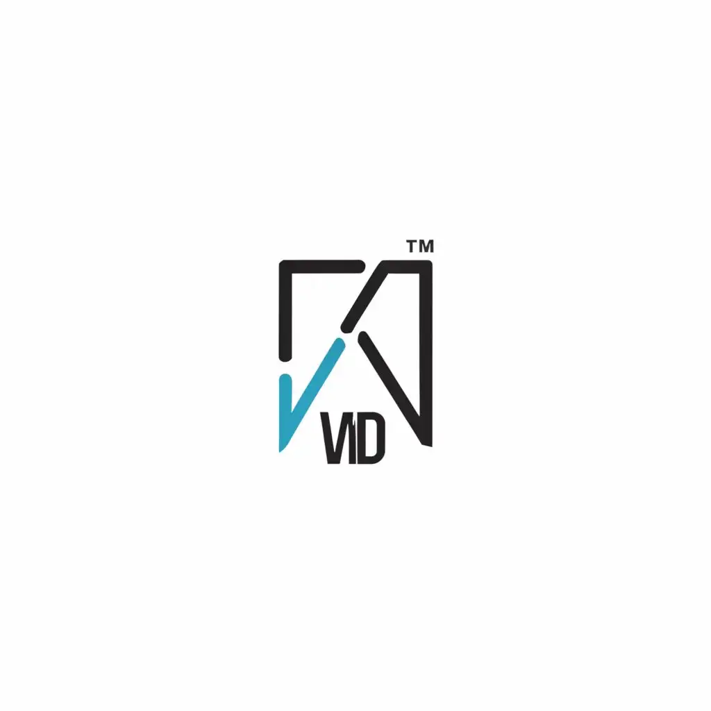 a logo design,with the text "VND", main symbol:virtual door,Moderate,be used in Internet industry,clear background