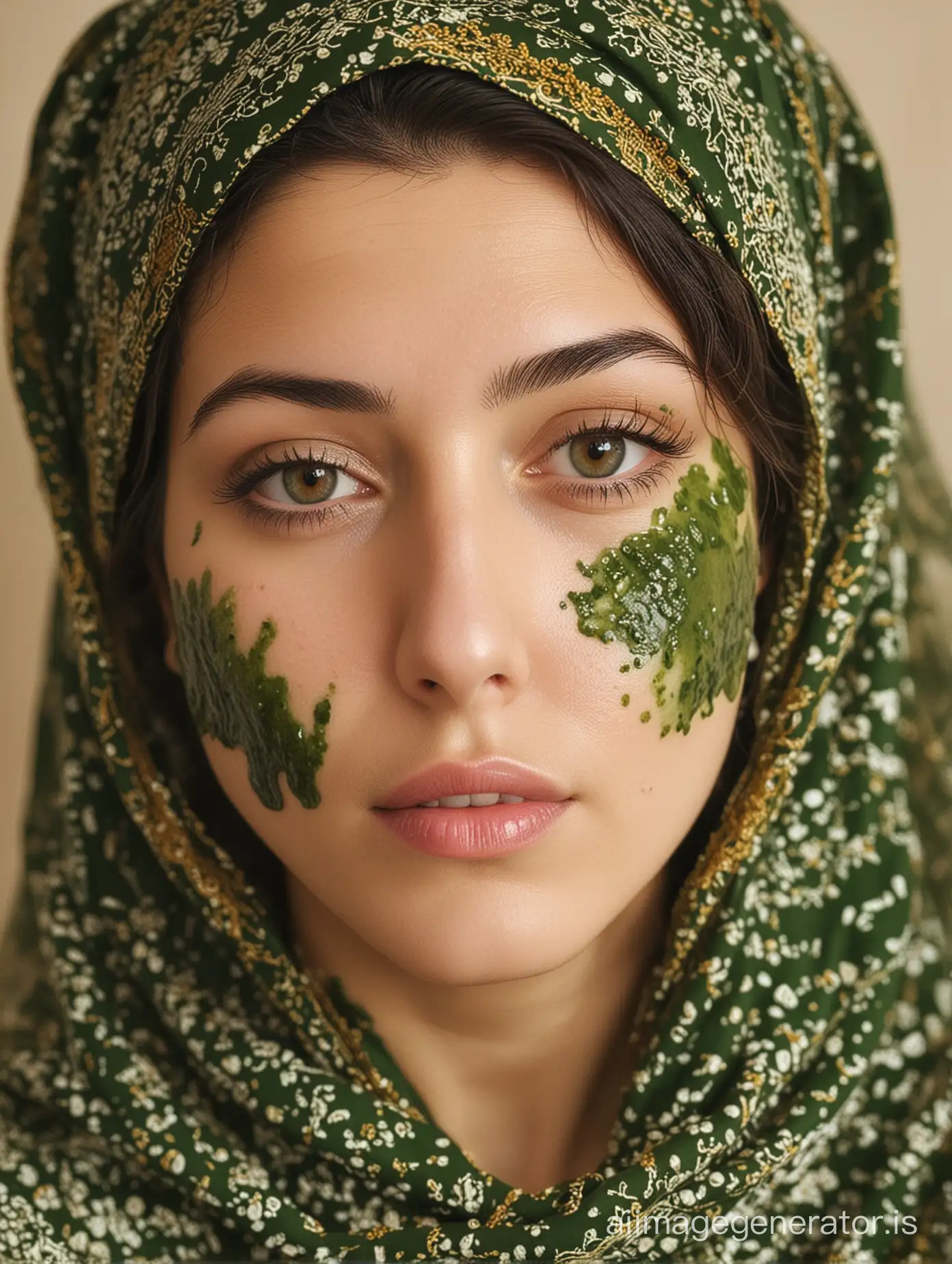 if facial cream are food, what look like a ghormeh sabzi?

