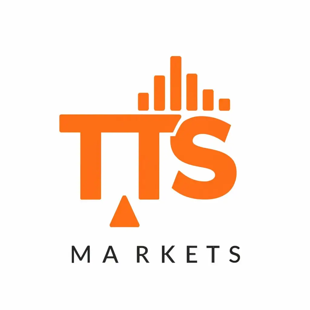 a logo design,with the text "TS MARKETS", main symbol:TS,complex,be used in Finance industry,clear background