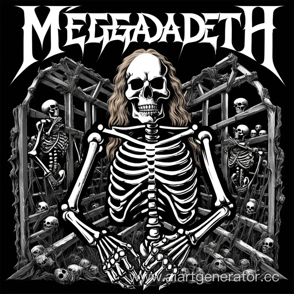 Thrashing-Megadeth-Skeleton-in-Fiery-Concert