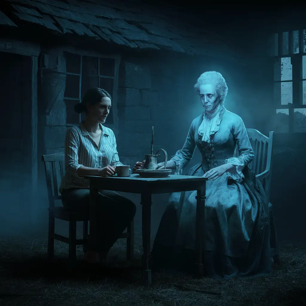 Modern Woman Encounters 18th Century Ghost in Haunted Rural Cottage