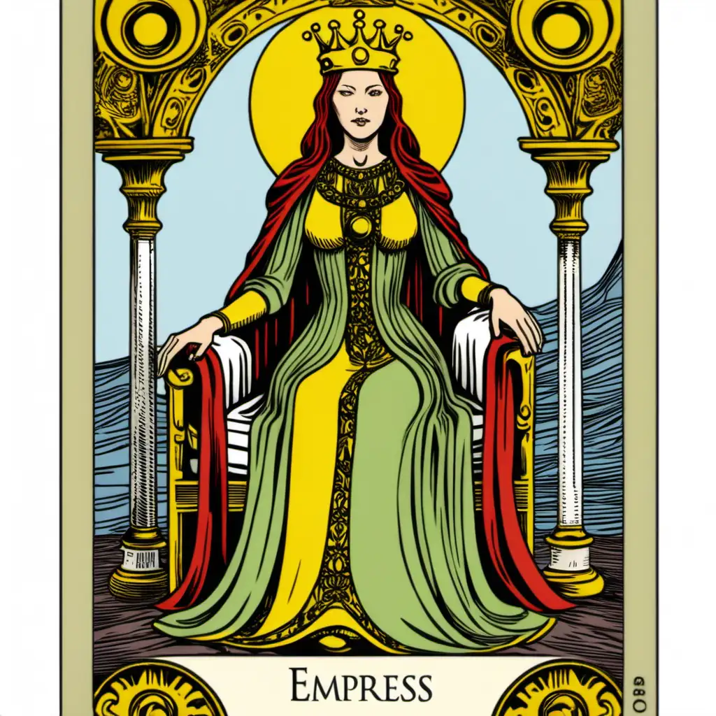 Empress Tarot Card Symbolic Feminine Power and Abundant Growth