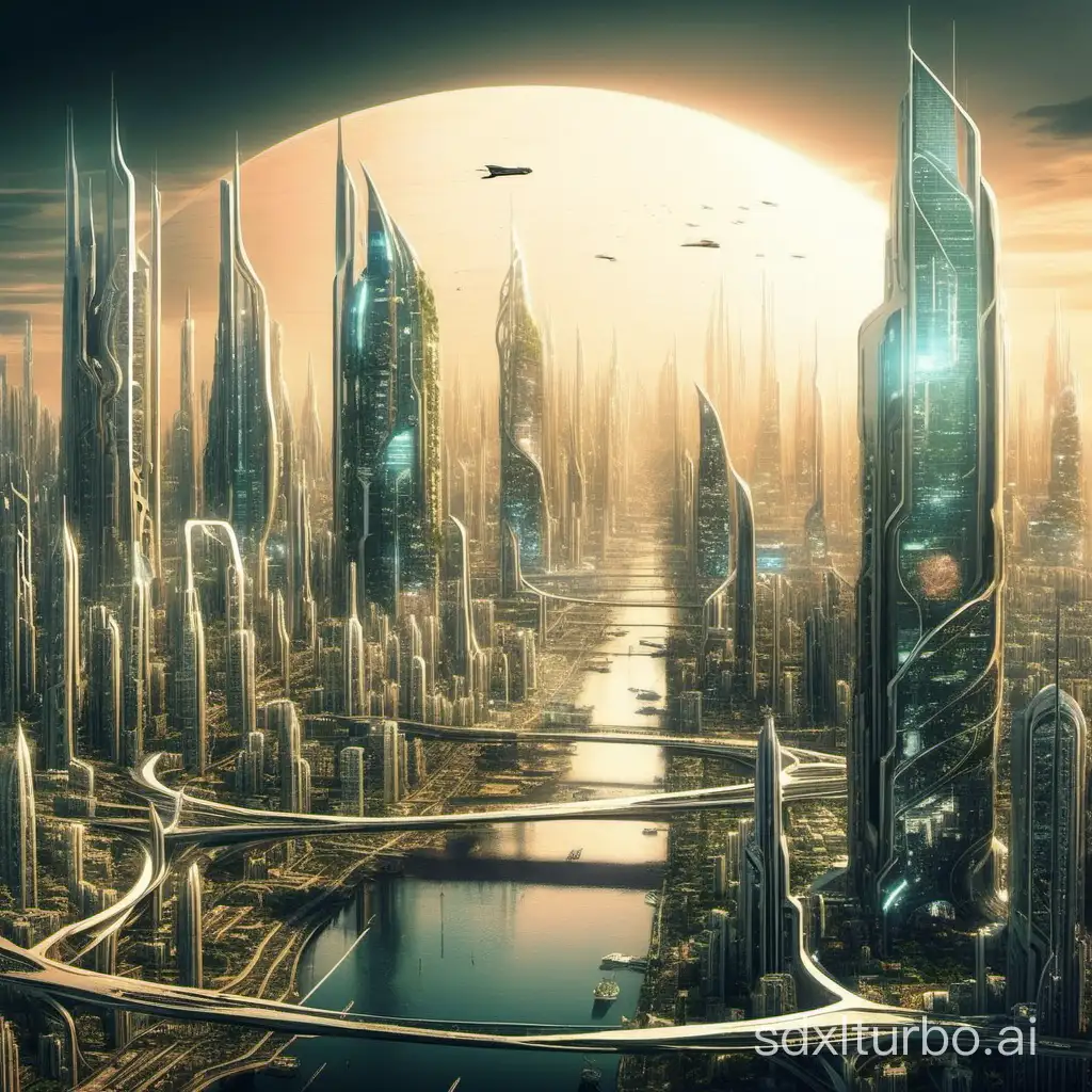 Futuristic-Urban-Landscapes-with-Advanced-Technology