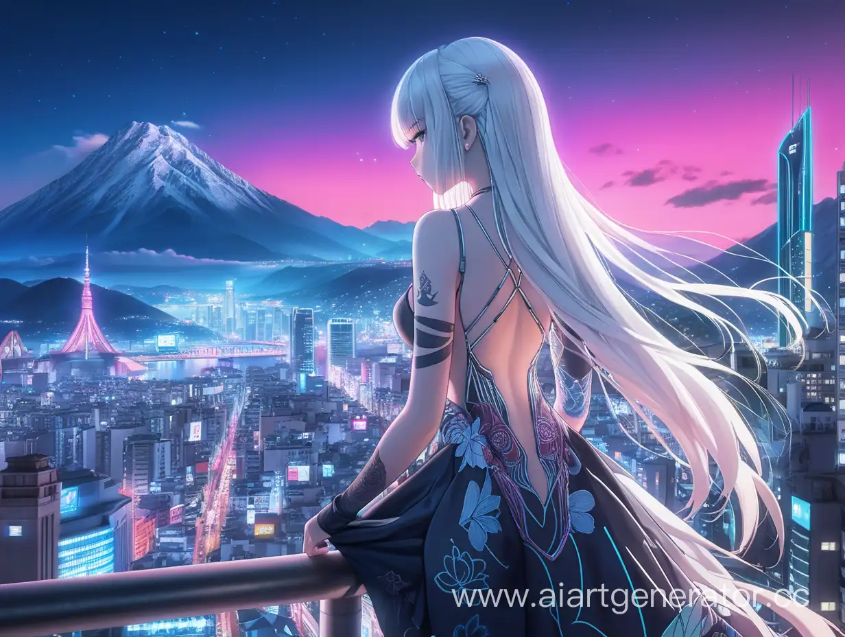 Elegant-Anime-Girl-on-Neon-City-Horizon
