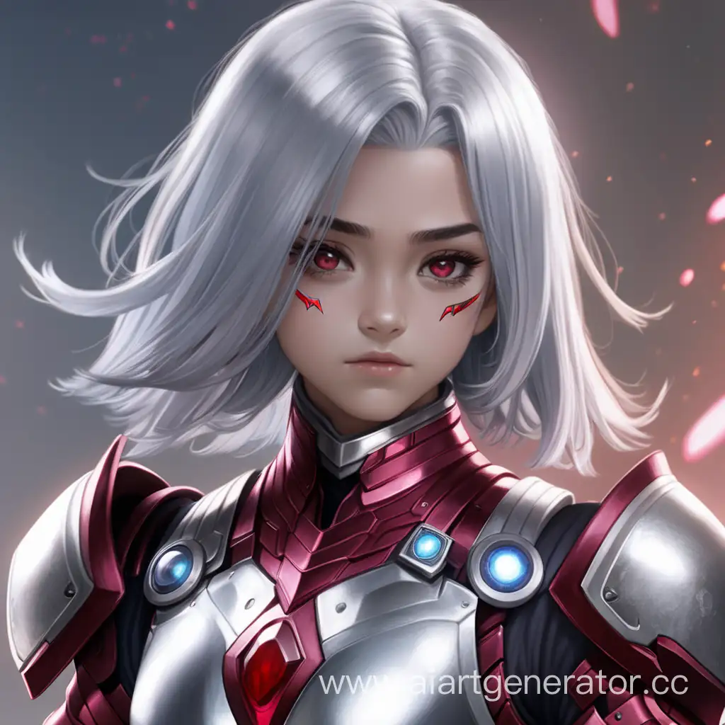 SilverHaired-Marvel-Heroine-with-Ruby-Eyes-and-Powerful-UruVibranium-Armor-and-Weapon