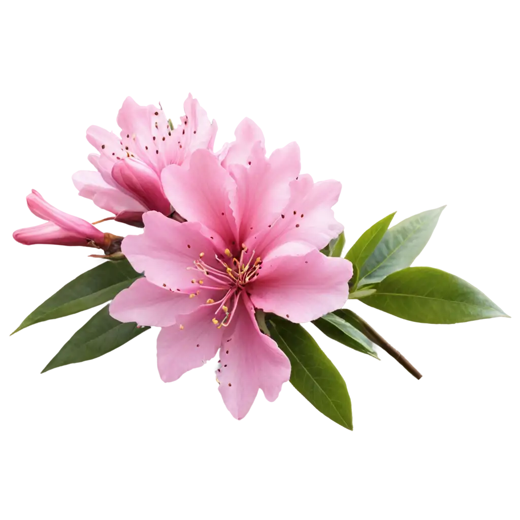 Exquisite-Rhododendron-Flower-PNG-Captivating-Beauty-in-HighResolution-Clarity