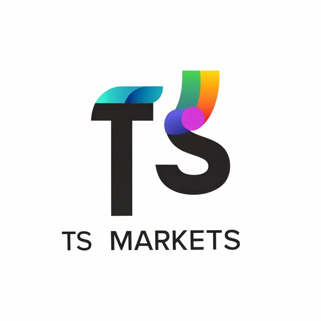 a logo design,with the text "TS MARKETS", main symbol:TS,Minimalistic,be used in Sports Fitness industry,clear background