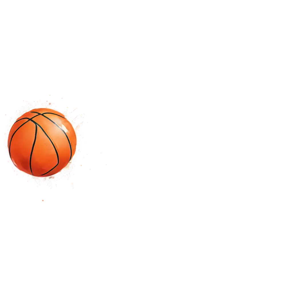 Vivid-Basketball-Watercolor-PNG-A-Splash-of-Artistry-in-Digital-Form