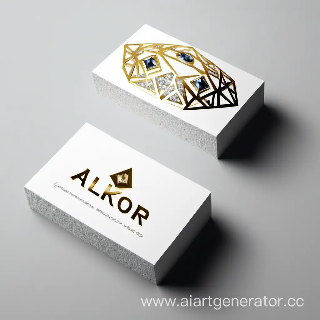 Exquisite-ALKOR-Russian-Diamond-Jewelry-Business-Card
