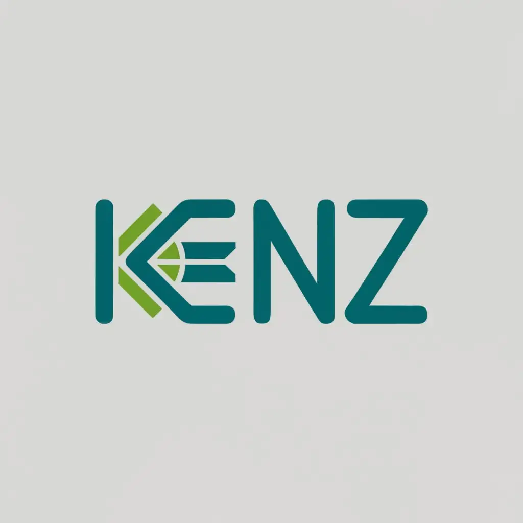 a logo design, with the text KENZ, main symbol: engineering, Moderate, be used in the Construction industry, clear background, font color, rgba (37,47,106,255)