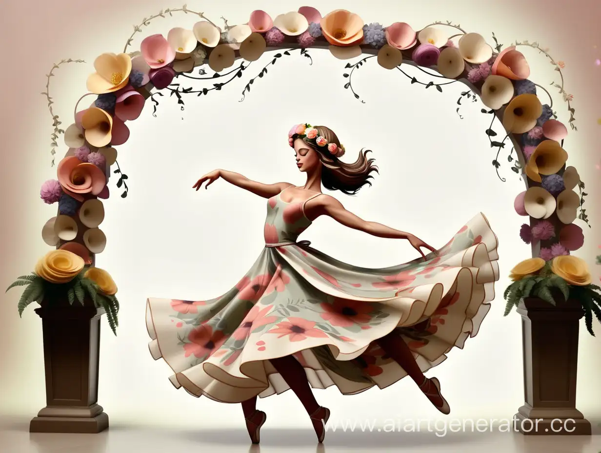 Floral-Dancer-Graceful-Waltz-Amid-Petal-Swirl