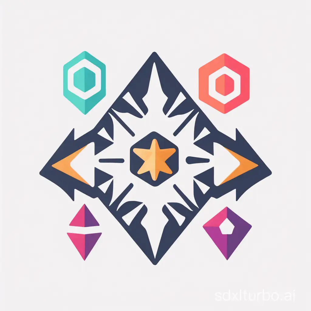 Flat-Minimalist-Fantasy-Game-Icon-with-Spells-and-Geometric-Shapes