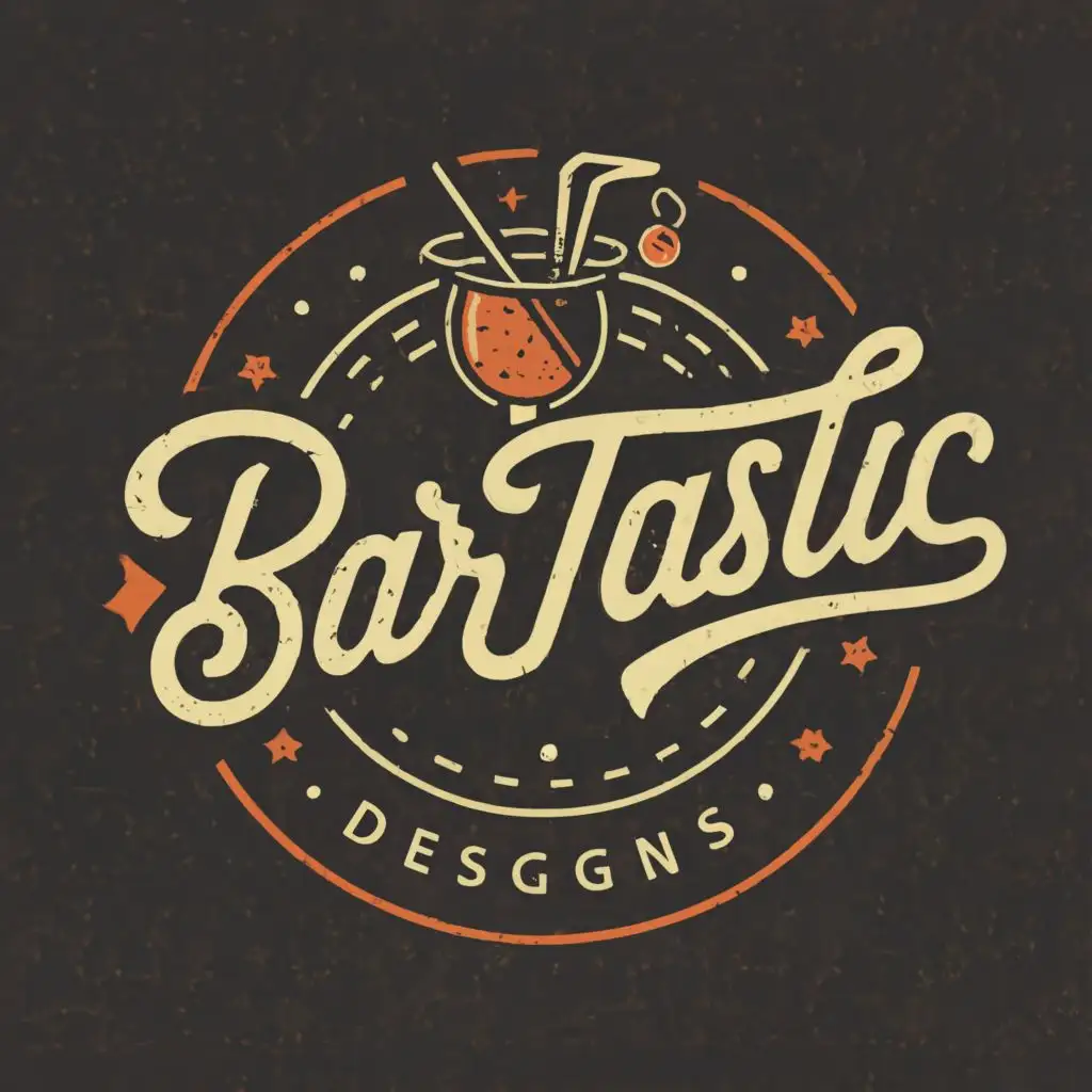 logo, Bar accessories, with the text "Bar Tastic Designs", typography