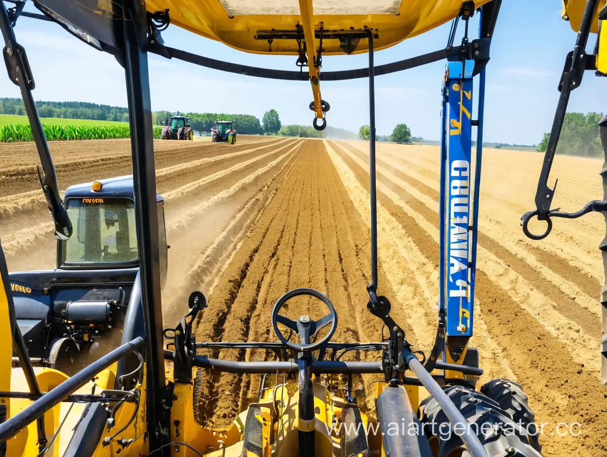 Summer-Field-Work-Tractors-and-Combines-Plowing-for-Sowing