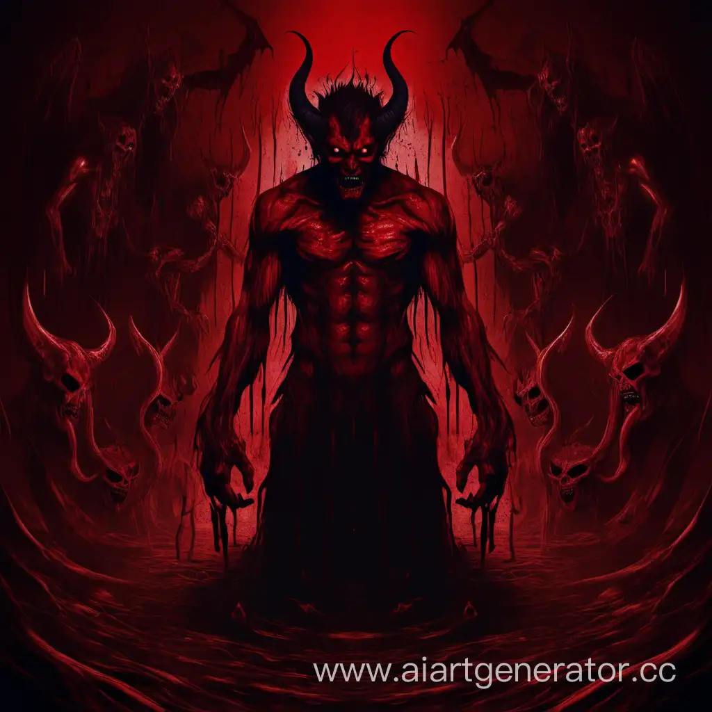 Dark-Fantasy-Demon-Emerges-from-Within