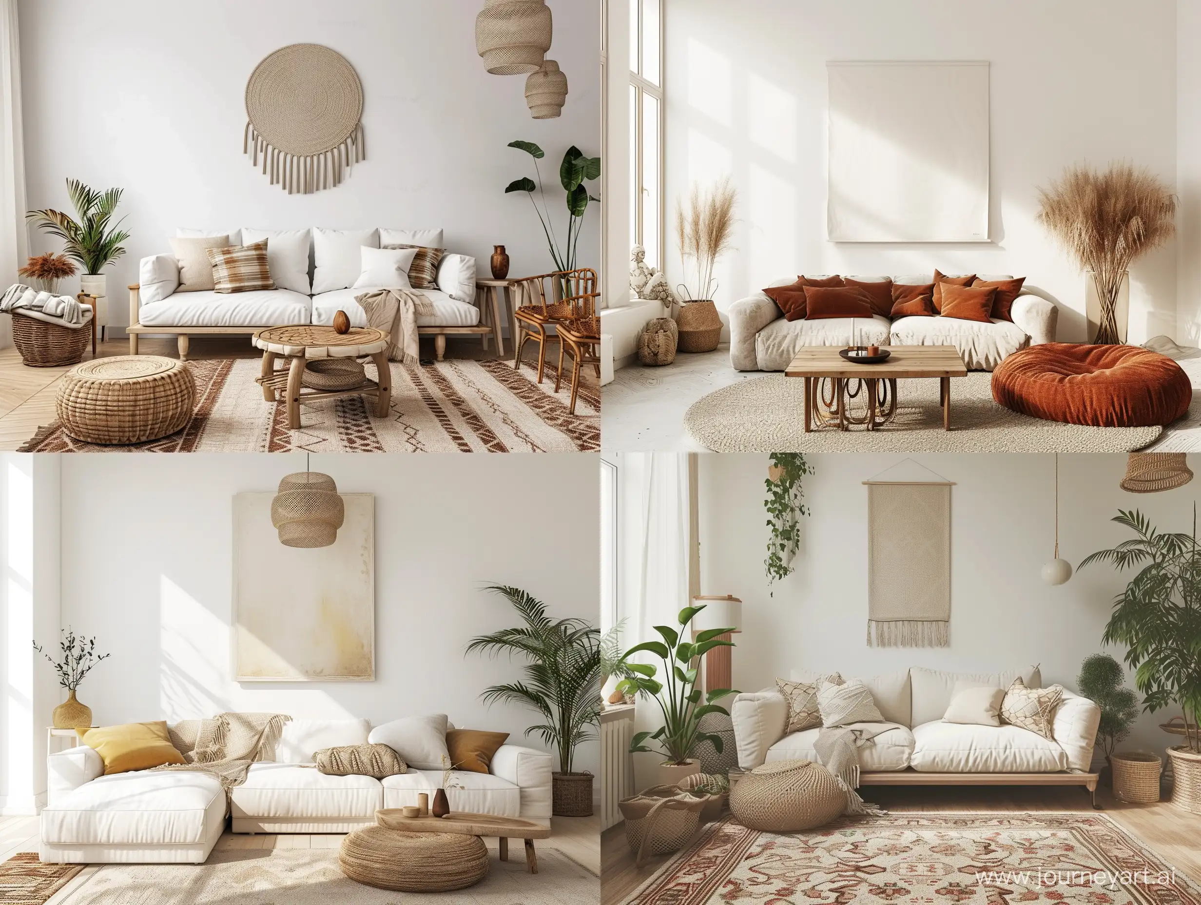 Boho-Cozy-Living-Room-Design-with-Bright-Wall-Mockup