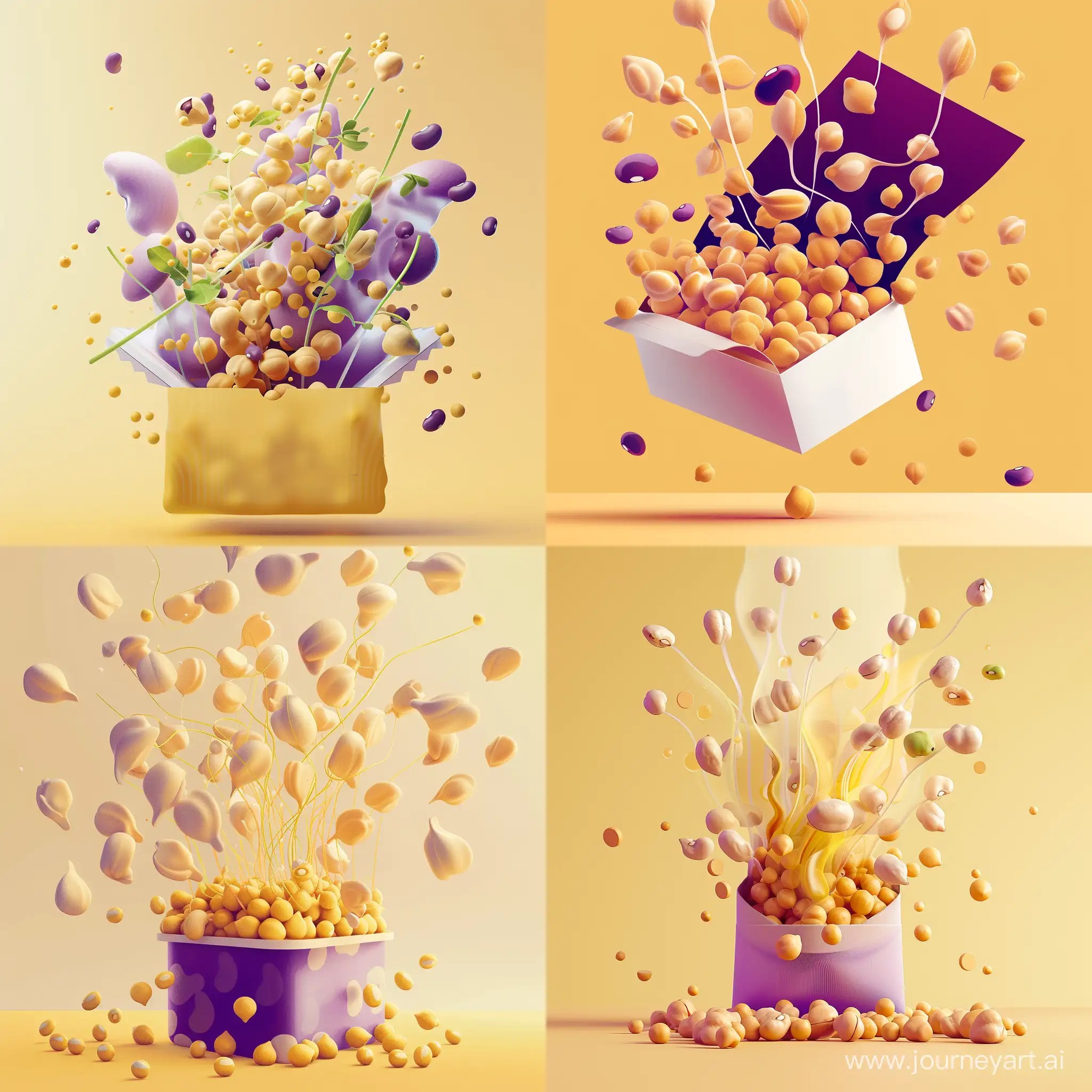 Sprouting-Legumes-Banner-Vibrant-Yellow-and-Purple-Theme