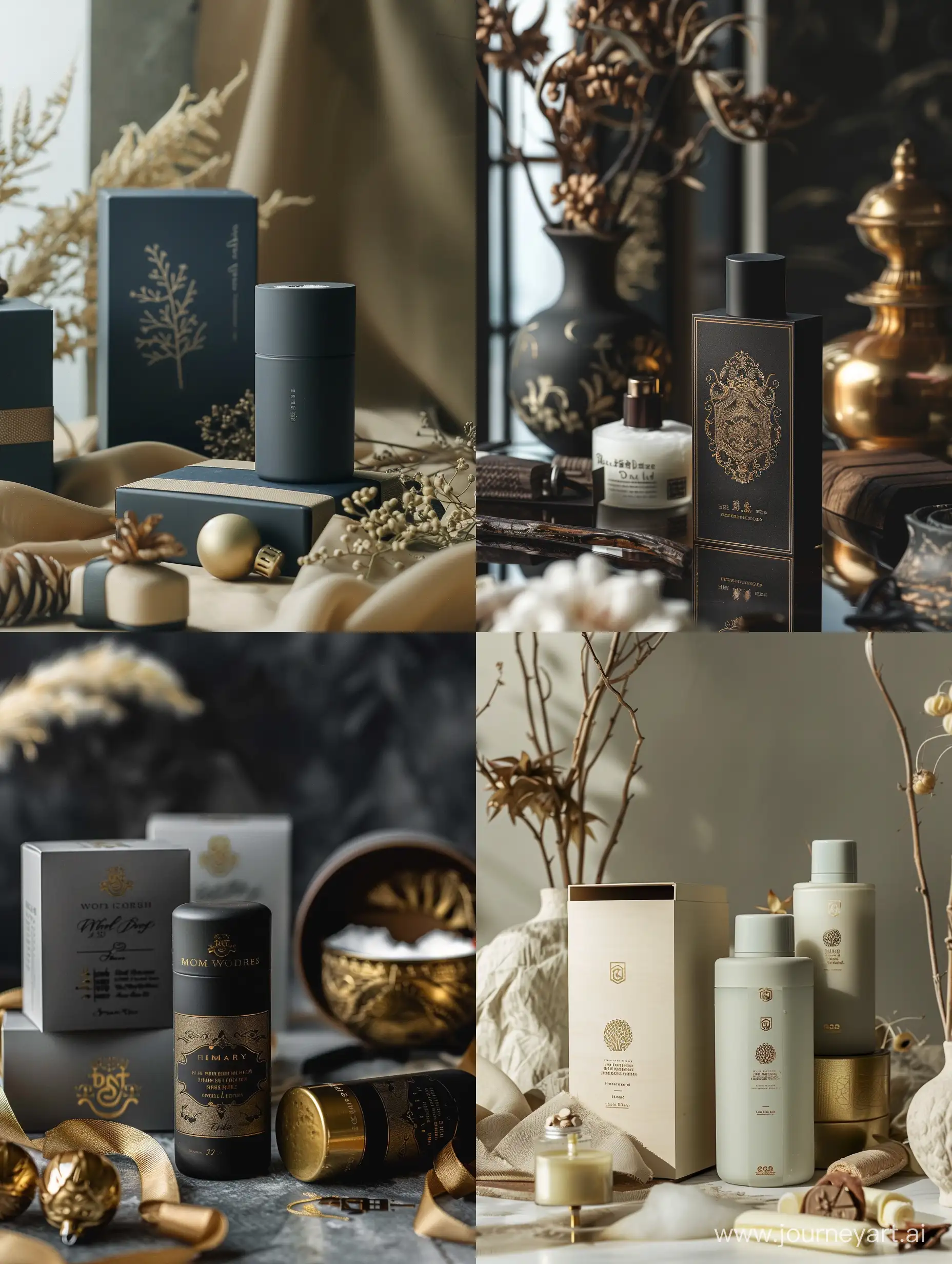 Mens-Gifts-Elegant-Foam-and-Deodorant-Set-in-Beautiful-Artistic-Display