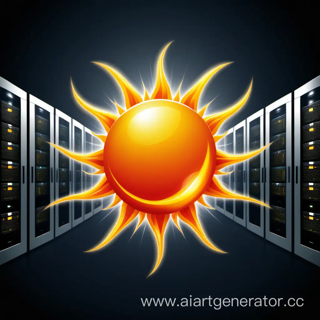 Vibrant-Sunset-Over-a-StateoftheArt-Hosting-Server-Facility