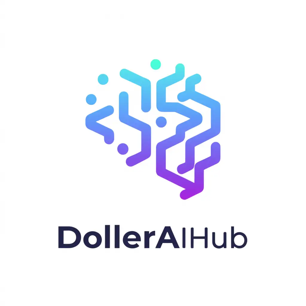 a logo design,with the text "dolleraihub", main symbol:ai,Moderate,be used in Finance industry,clear background