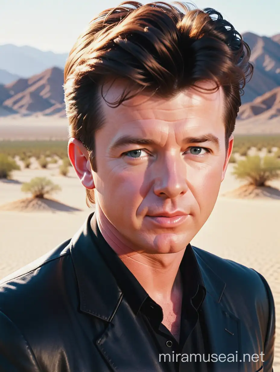 "Never gonna give you up, never gonna let you down, never gonna run around, desert you" - Rick Astley