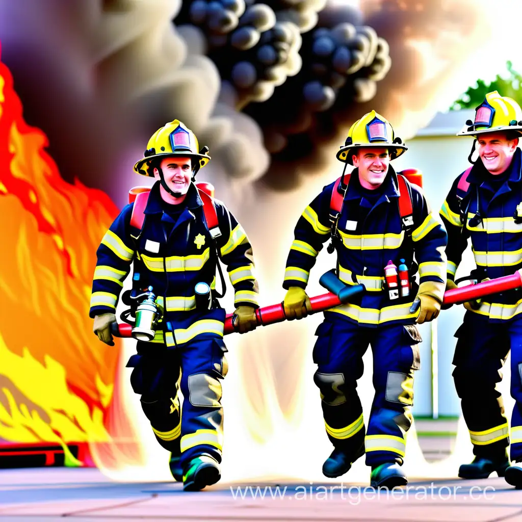Intense-Firefighters-Competition-Racing-Against-the-Blaze