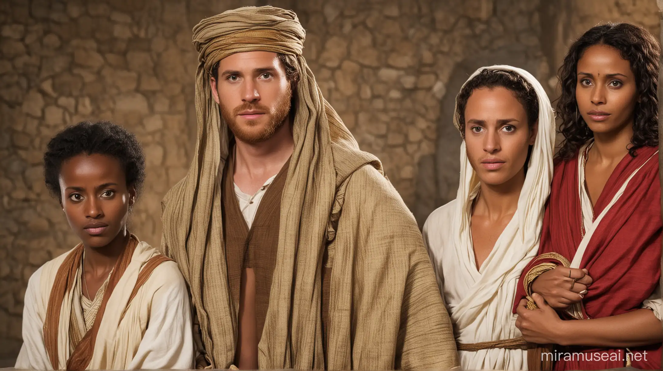 Miriam and Aaron were annoyed with Moses because he had married an Ethiopian woman