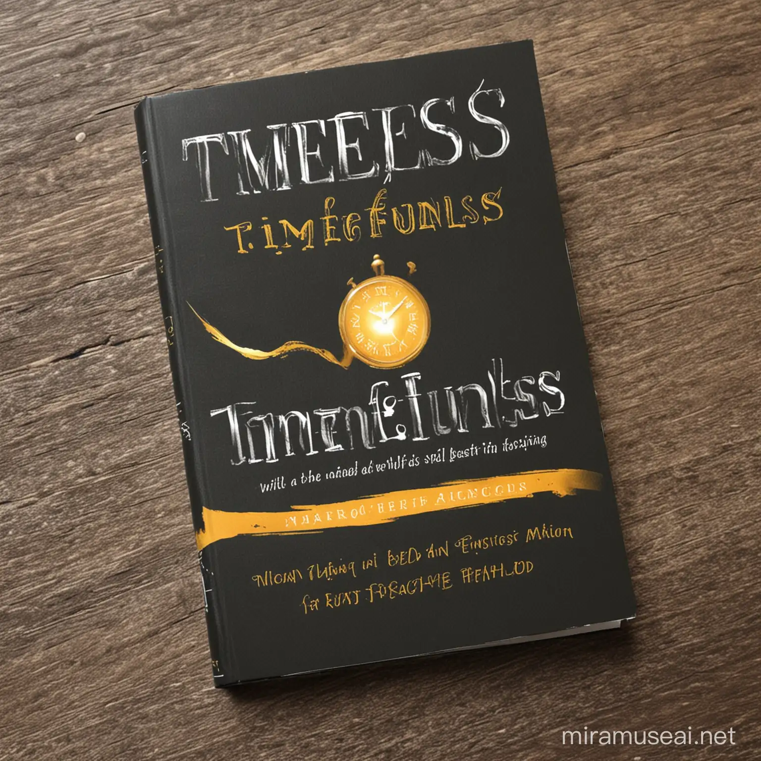 I wrote a wonderful book named "Timefulness" and I need a cover design that will maximize its chances to become a best seller in the Self-Help genre. The book is the one and only guide explaining how to become a serially successful person in multiple domains. It could be one of the best books in personal transformation, personal success and decision making.