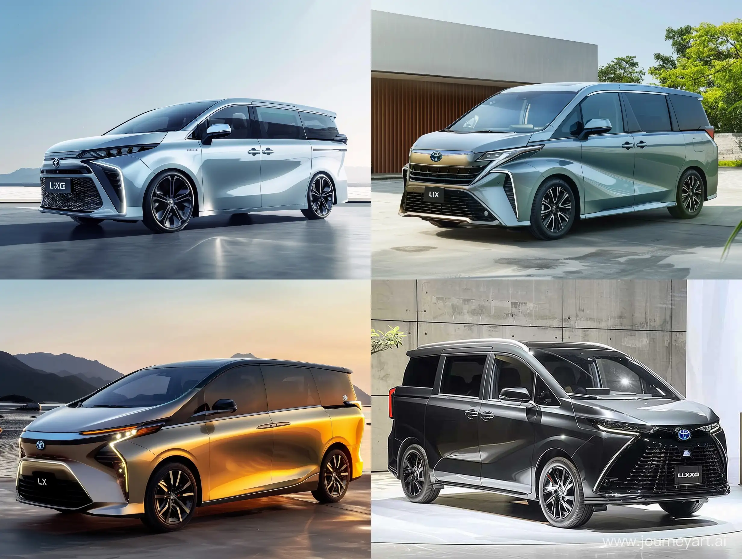 Новый минивэн марки Li Xiang на базе Toyota Noah с красивым, современным, лаконичным и аэродиномичным дизайном 