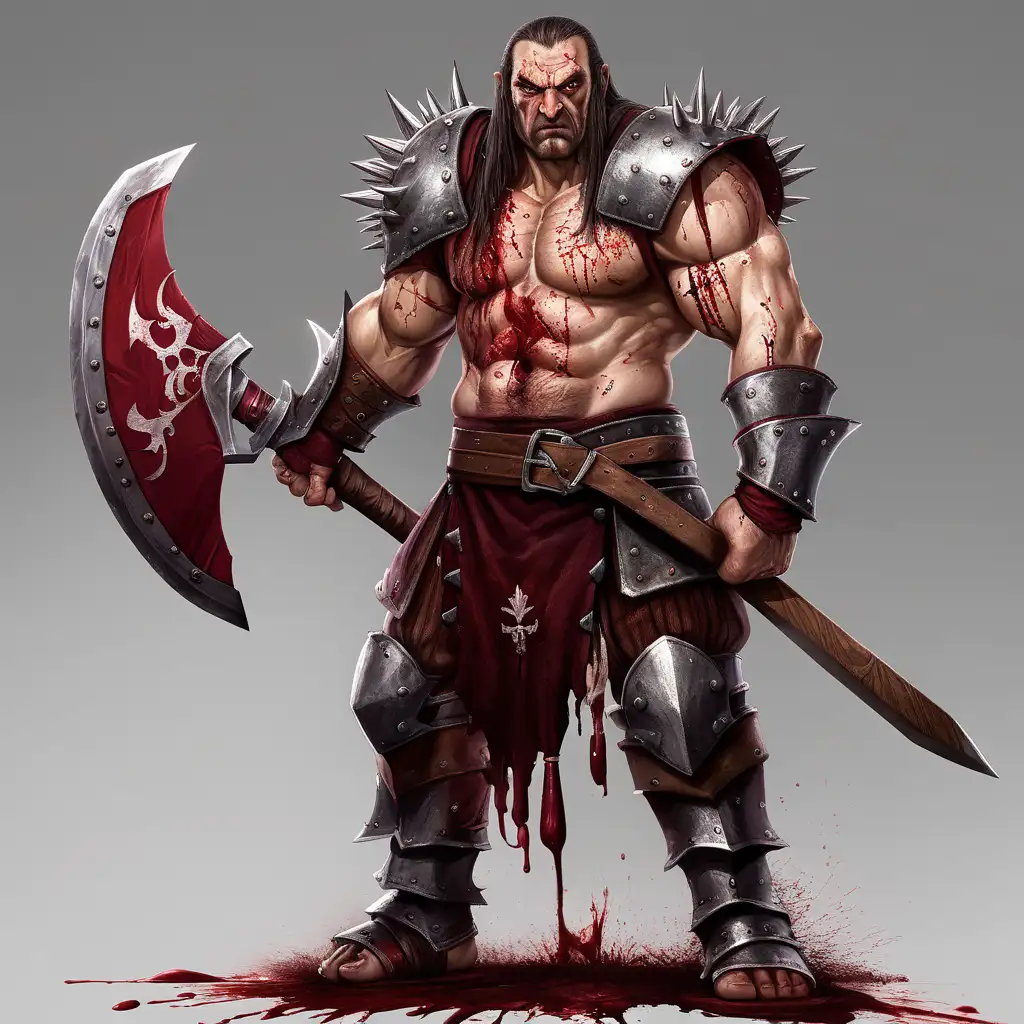 Vladimir the Impaler Fierce Fighter in BloodStained Armor