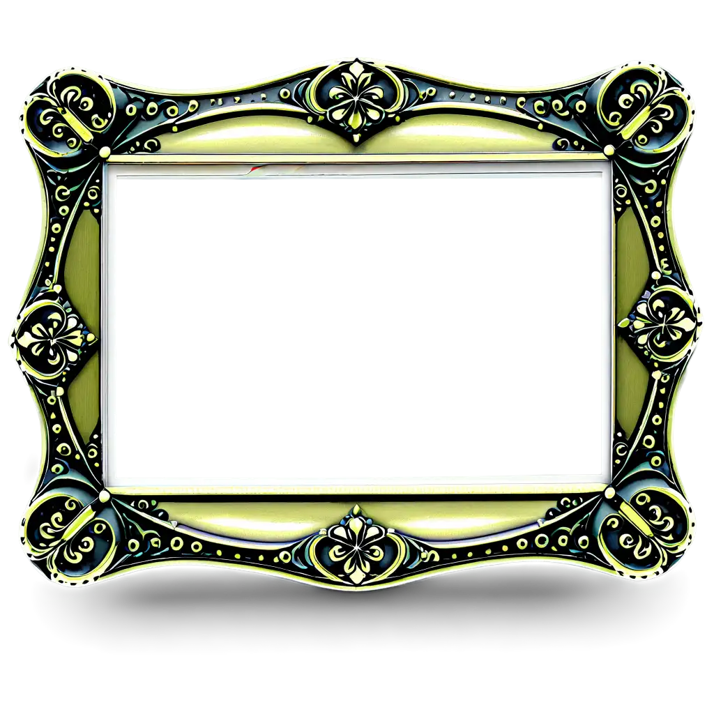Ornate Victorian photo frame