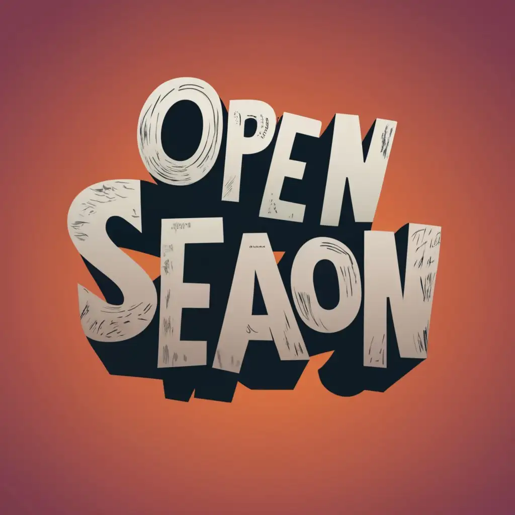 logo, Open Season Scared Silly, with the text "Open Season 4", typography, be used in Entertainment industry