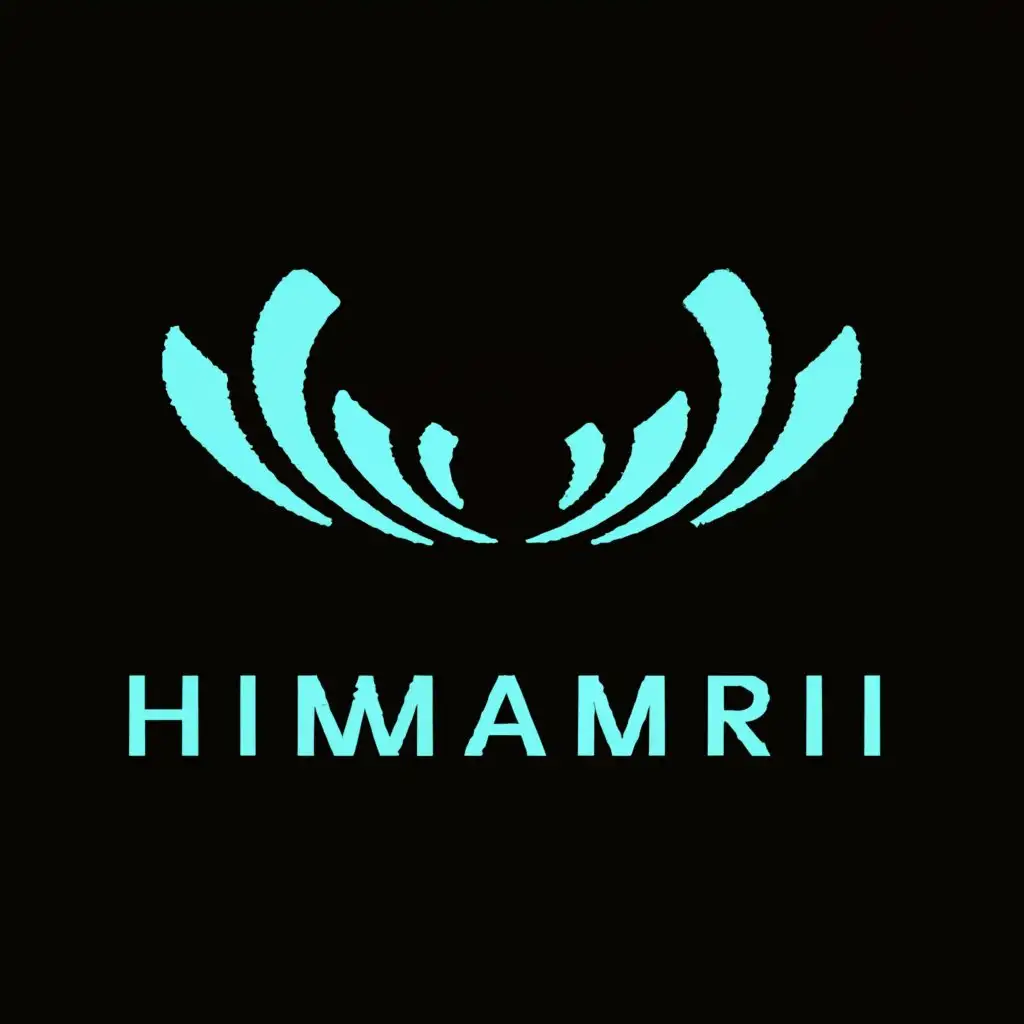 a logo design,with the text "HIMAMARI", main symbol:18 feathers,Moderate,clear background