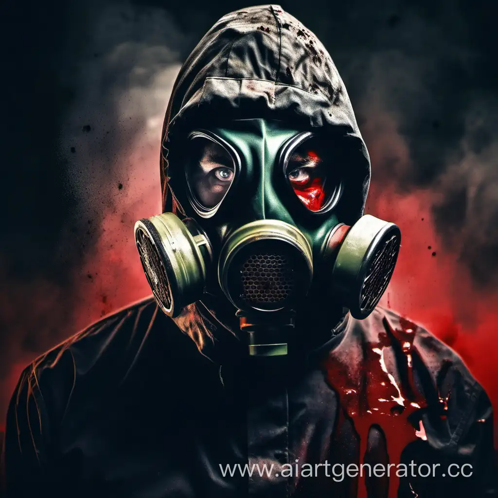 Menacing-Stalker-in-BloodSmeared-Gas-Mask