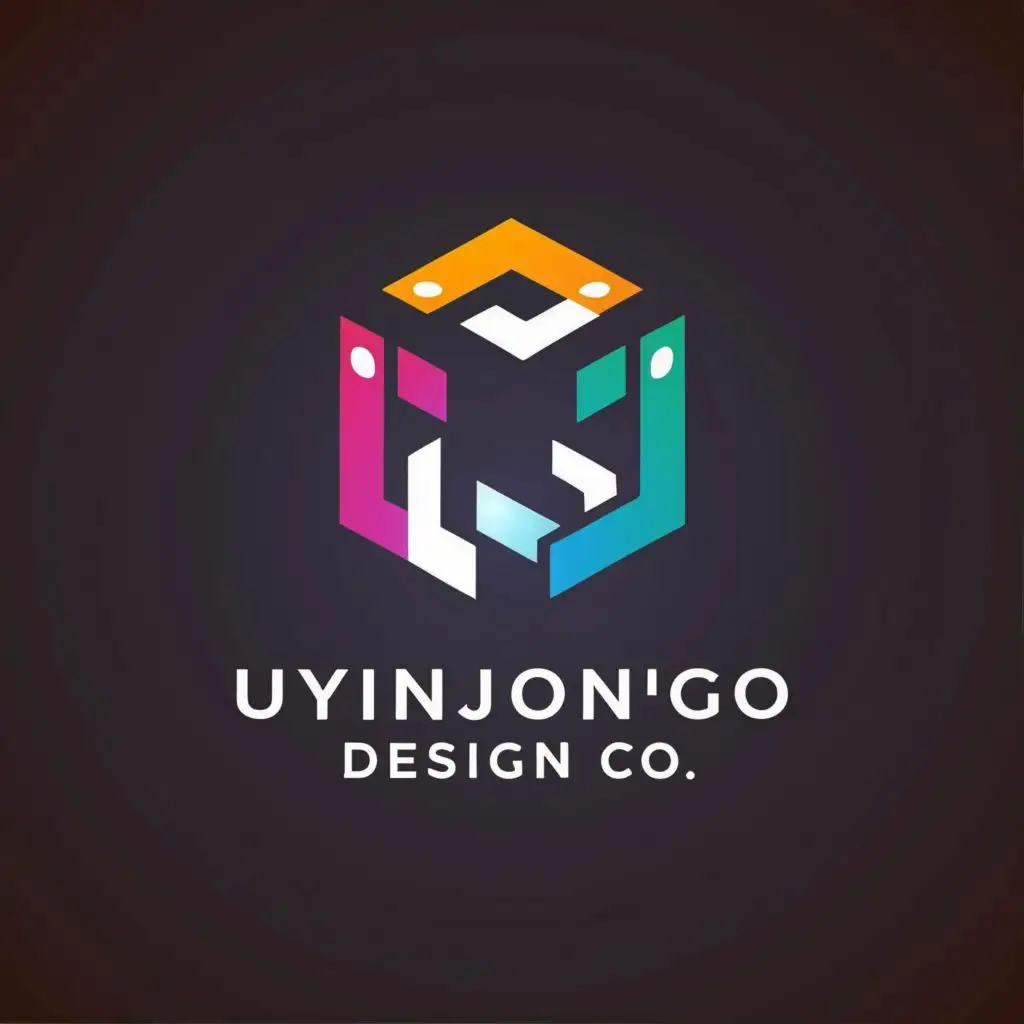 LOGO-Design-for-Uyinjongo-Design-Co-Modern-Technology-Graphic-Design-with-Unique-Typography