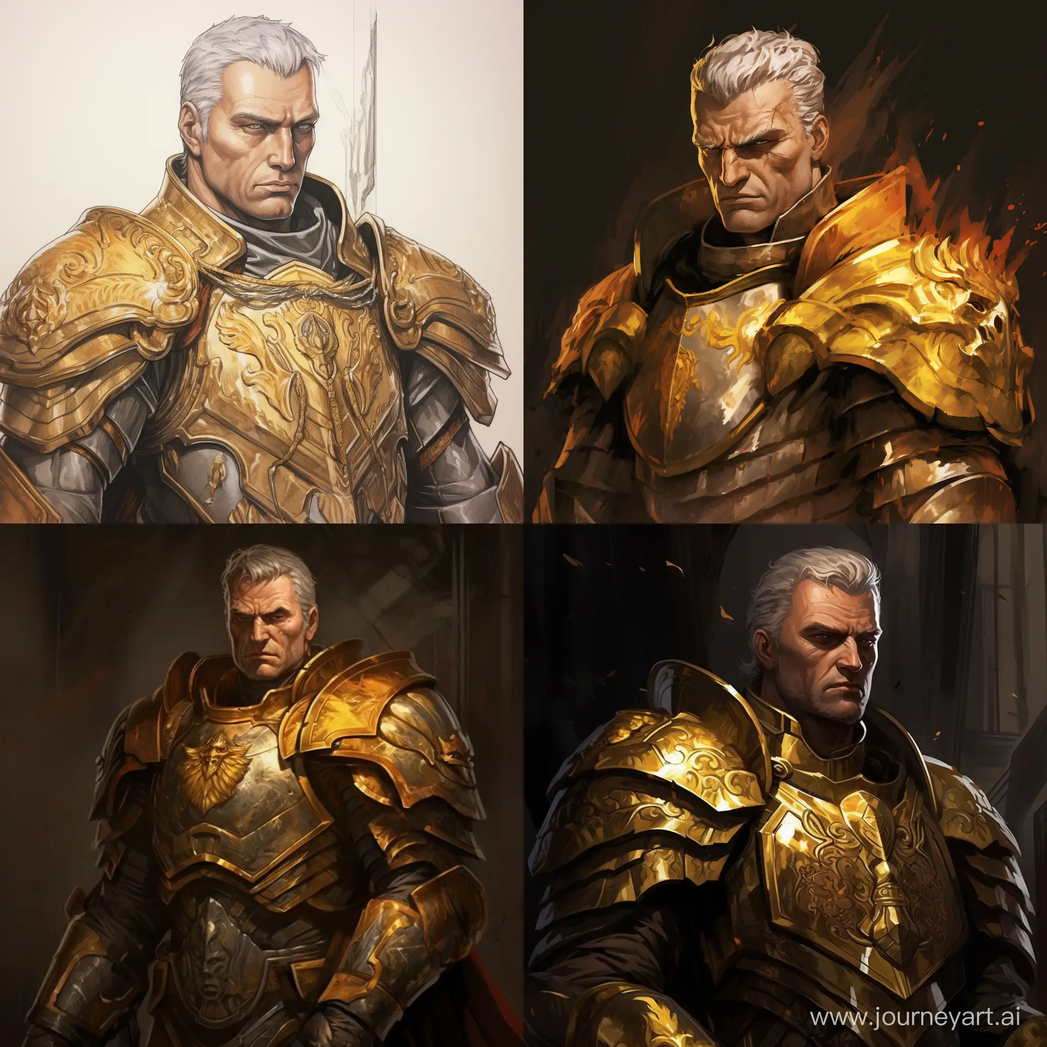 Rogal-Dorn-Primarch-of-the-Imperial-Fists-in-Majestic-Golden-Armor