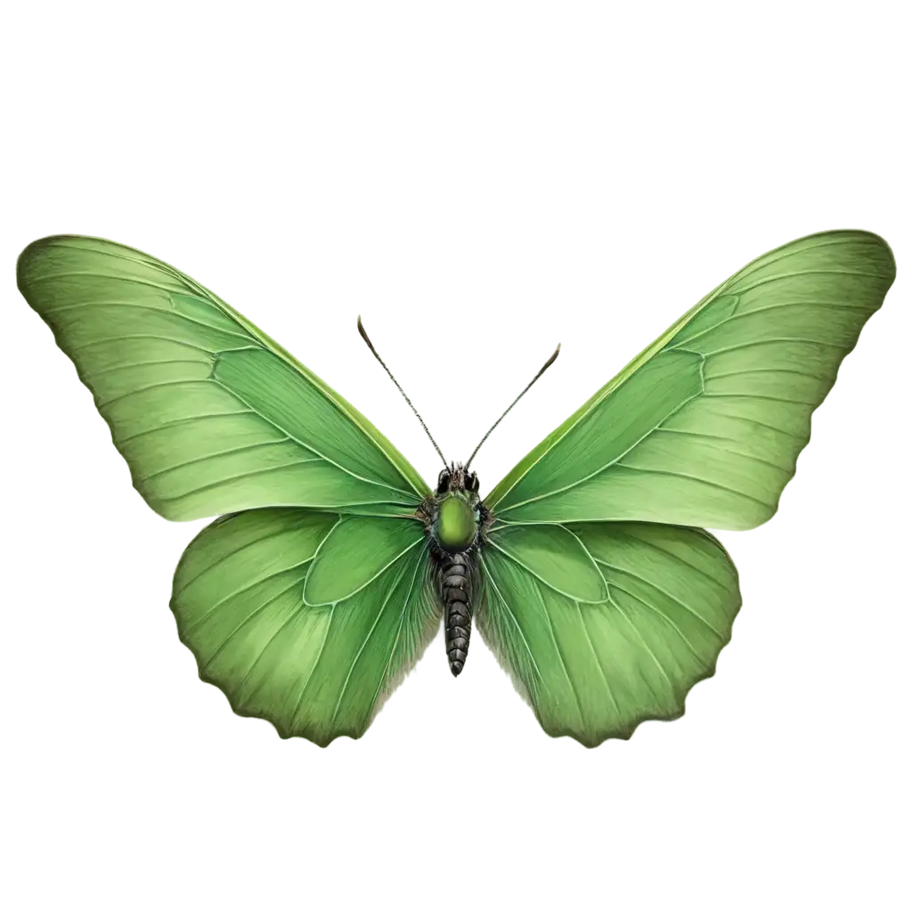 Cute-Green-Butterfly-PNG-Vibrant-Imagery-for-NatureInspired-Design