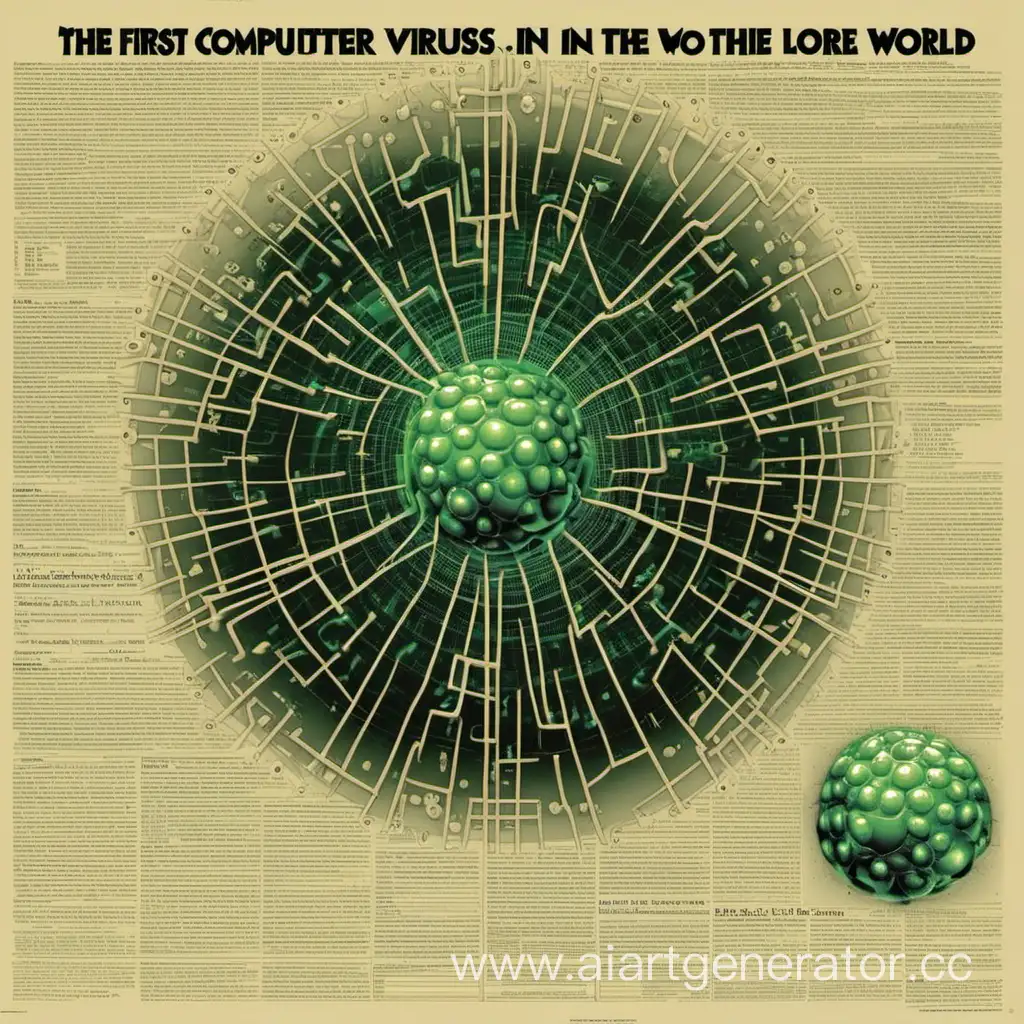 Первый в мире компьютерный вирус