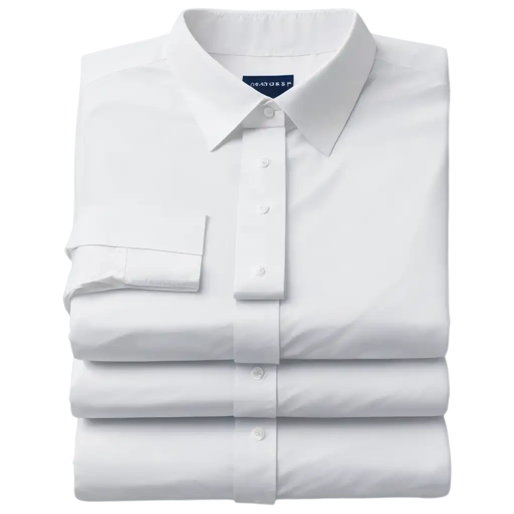 Crisp-Stack-of-White-Shirts-PNG-Versatile-Apparel-Imagery-for-Online-Stores-Fashion-Blogs