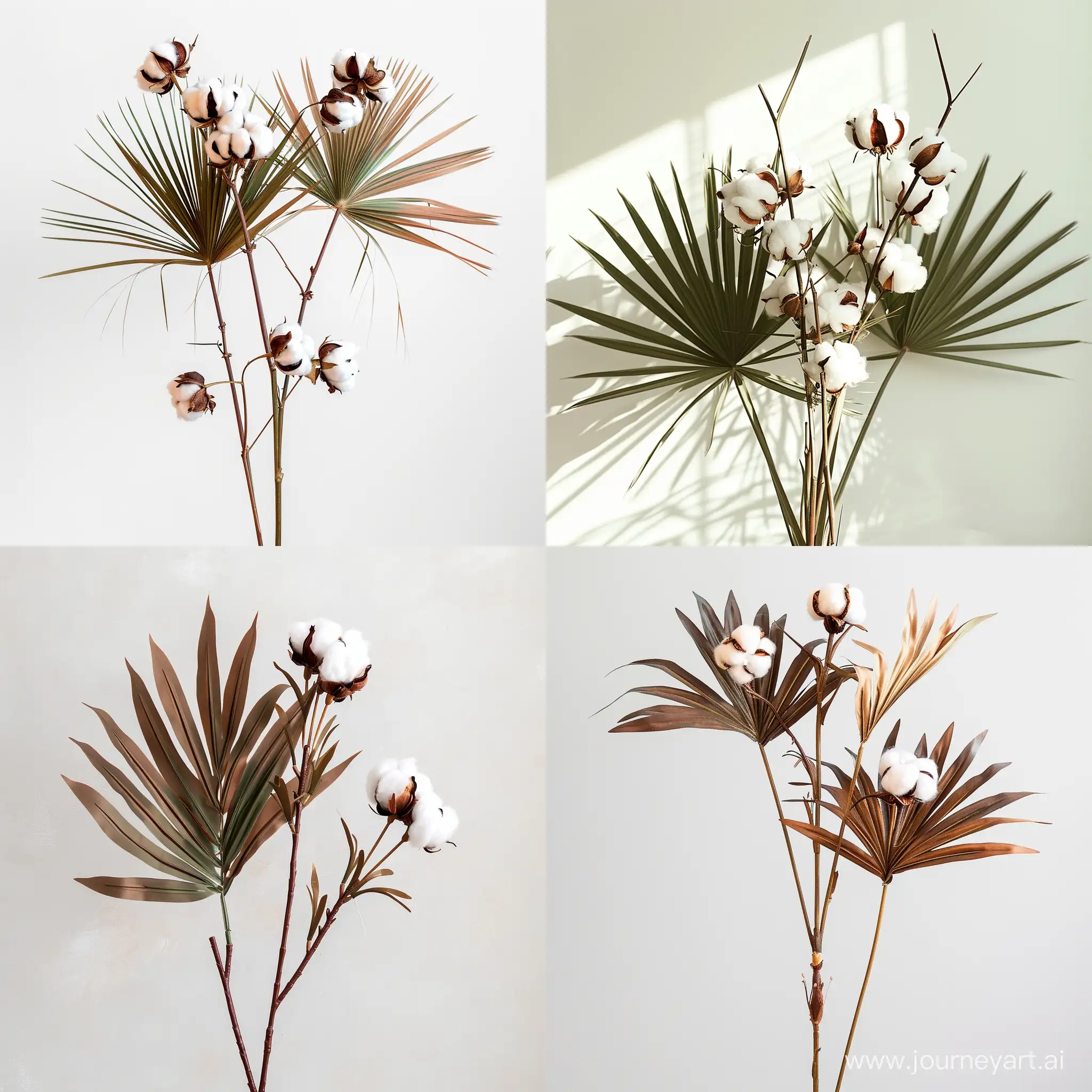 Harmony-of-Cotton-Flowers-in-Palms