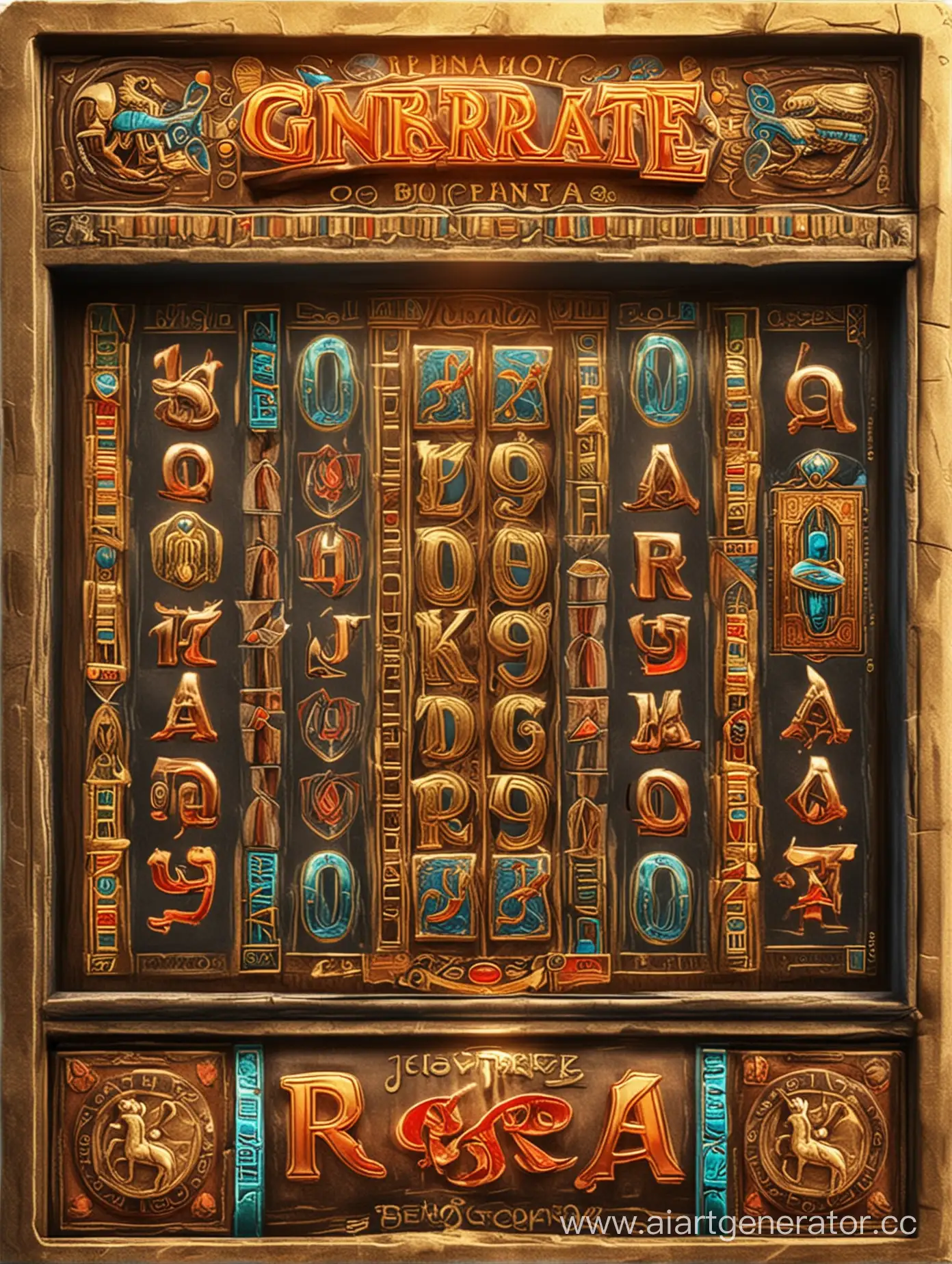 Slot-Machine-with-Book-of-Ra-Slot-Game