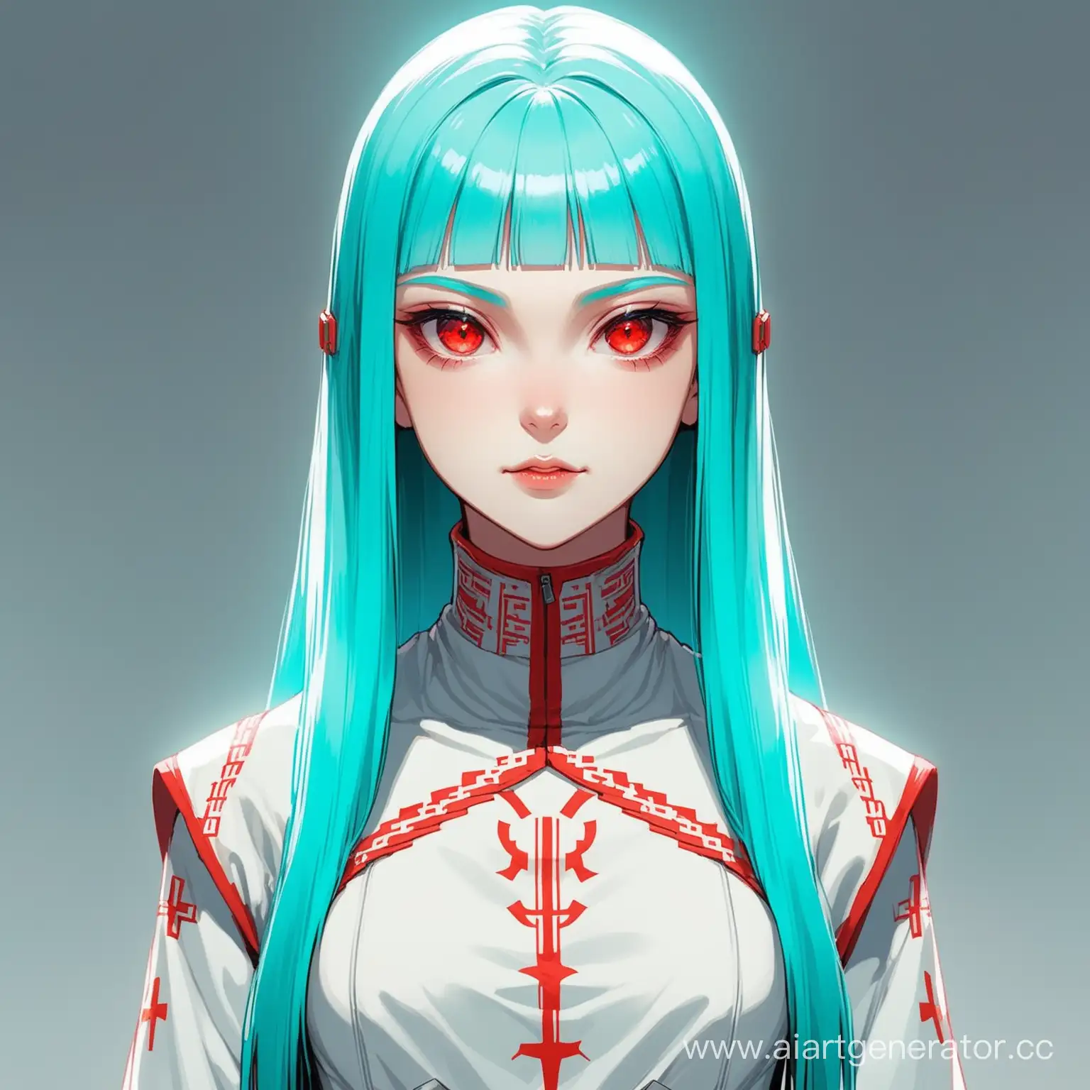 Futuristic-Slavic-Girl-with-Turquoise-Hair-and-Red-Eyes