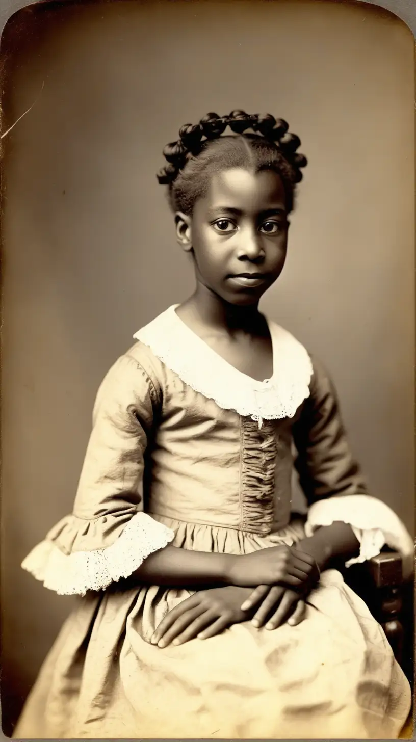  Phillis Wheatley Peters as a 7 years old girl