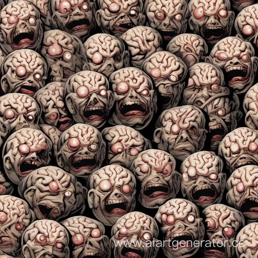 brains with one eye Expression