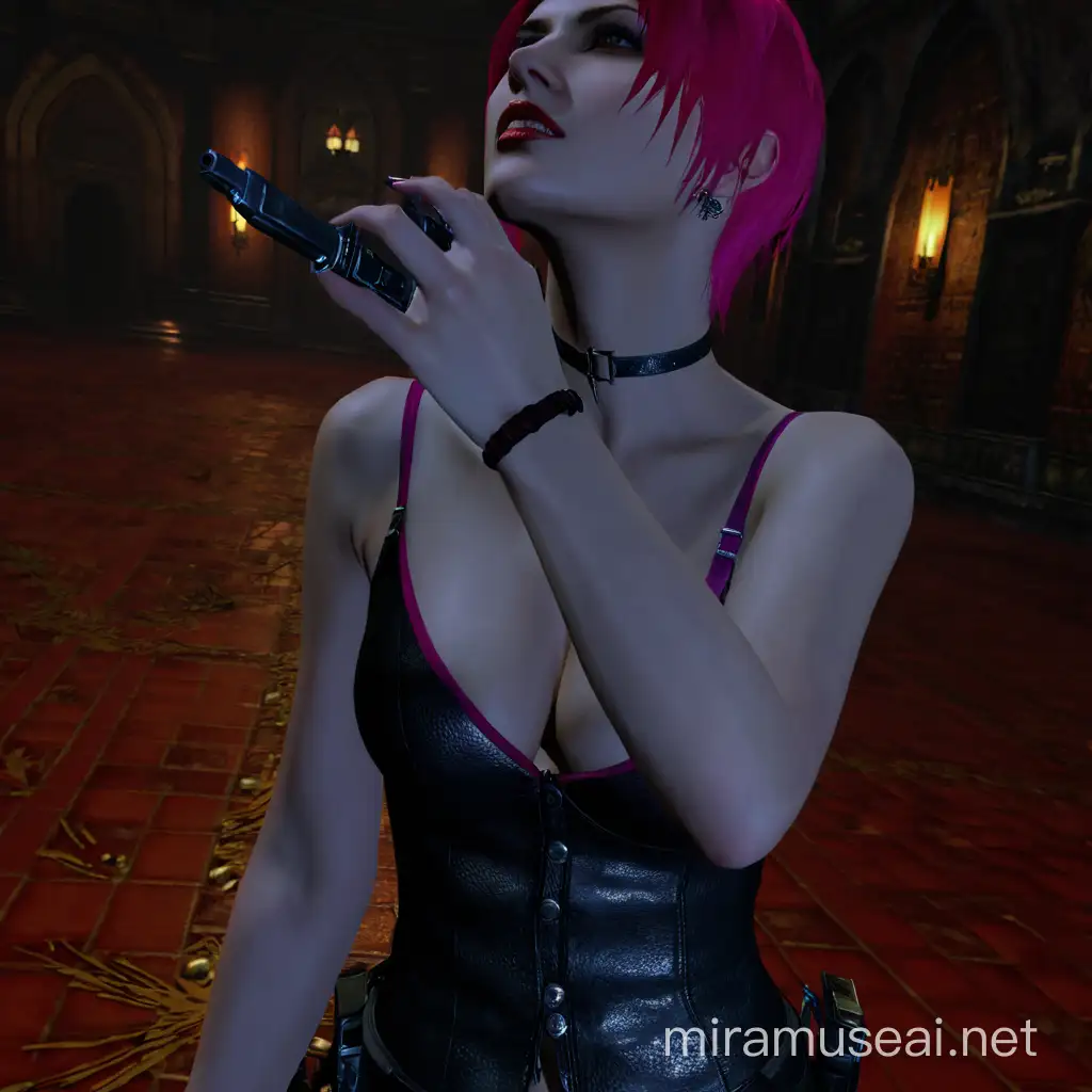 ActionPacked Video Game Characters Resident Evil Devil May Cry and Silent Hill Mashup