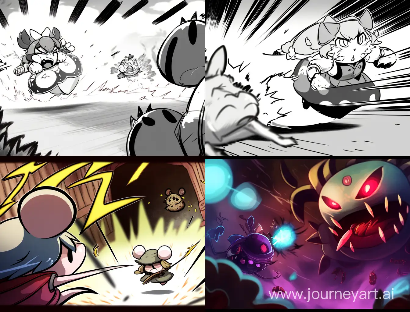 Intense-Toad-vs-Mouse-Battle-in-Niji-4