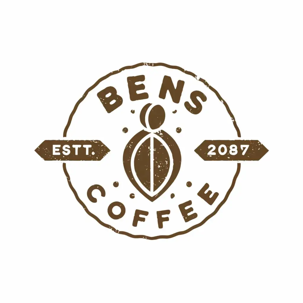 a logo design,with the text "Been's Coffee", main symbol:Coffee,Moderate,be used in Restaurant industry,clear background