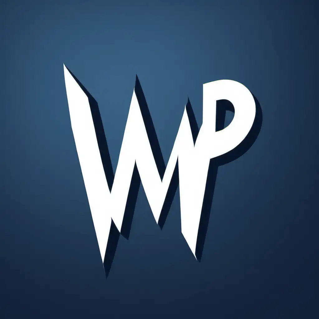 "WP" logo like wolfish
