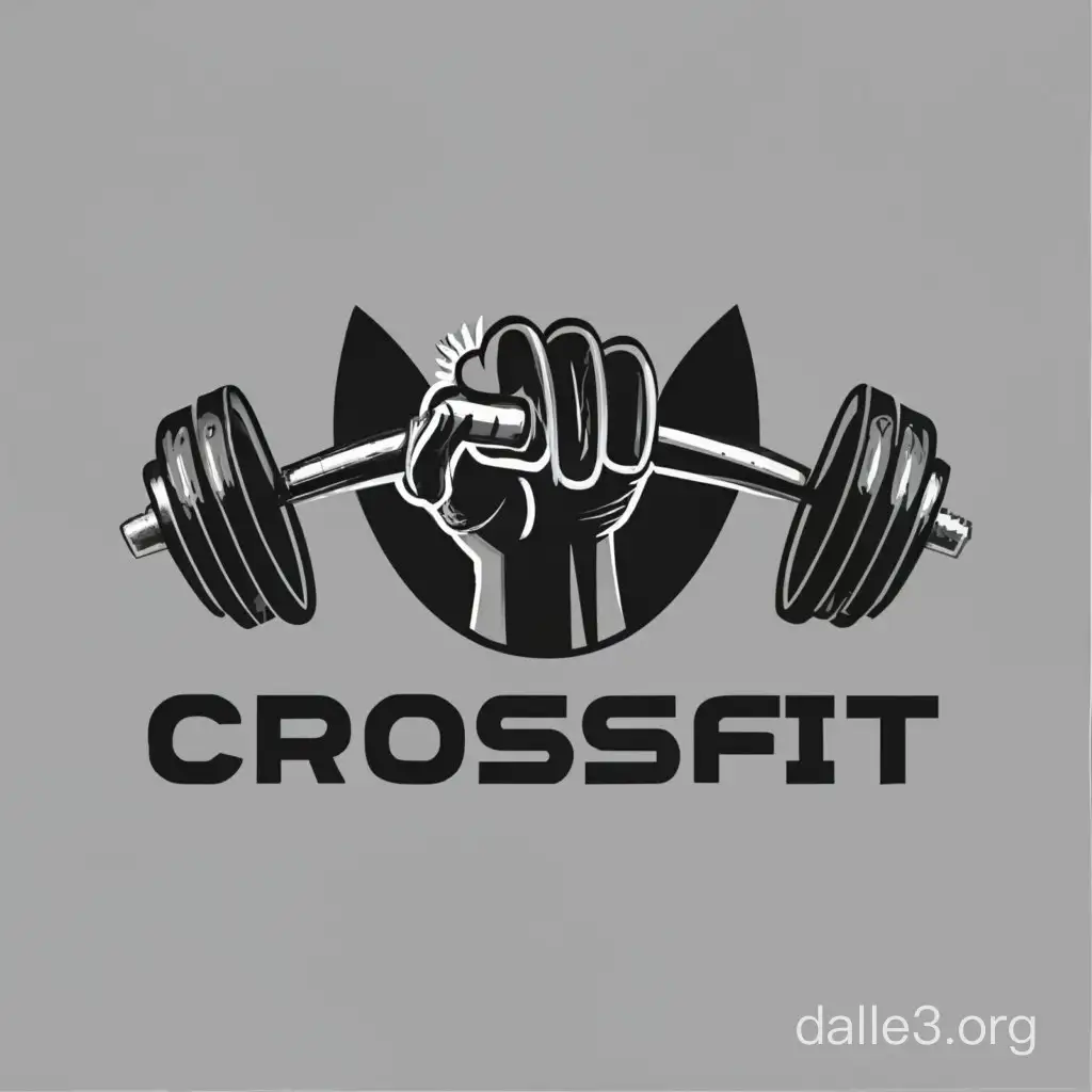 logo crossfit gym vector