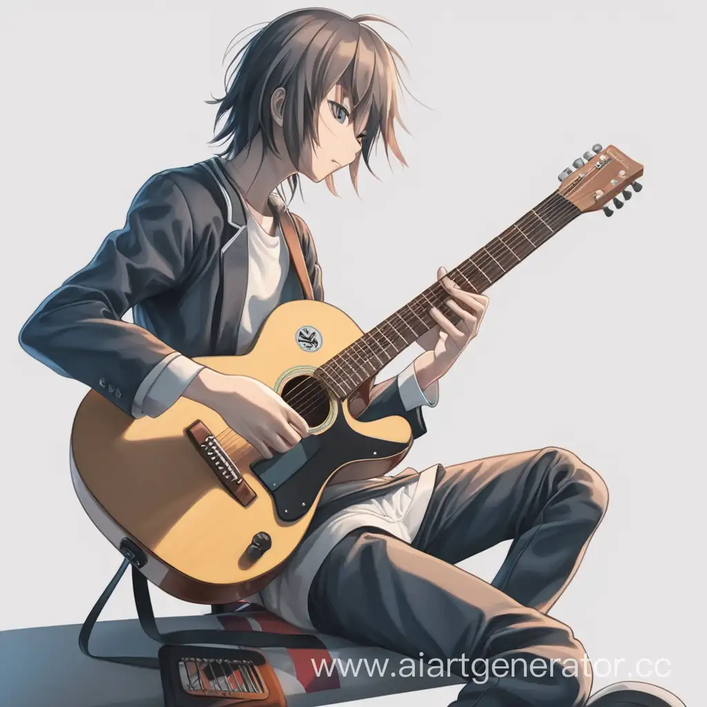 Anime-Character-Playing-Guitar-with-Colorful-Background